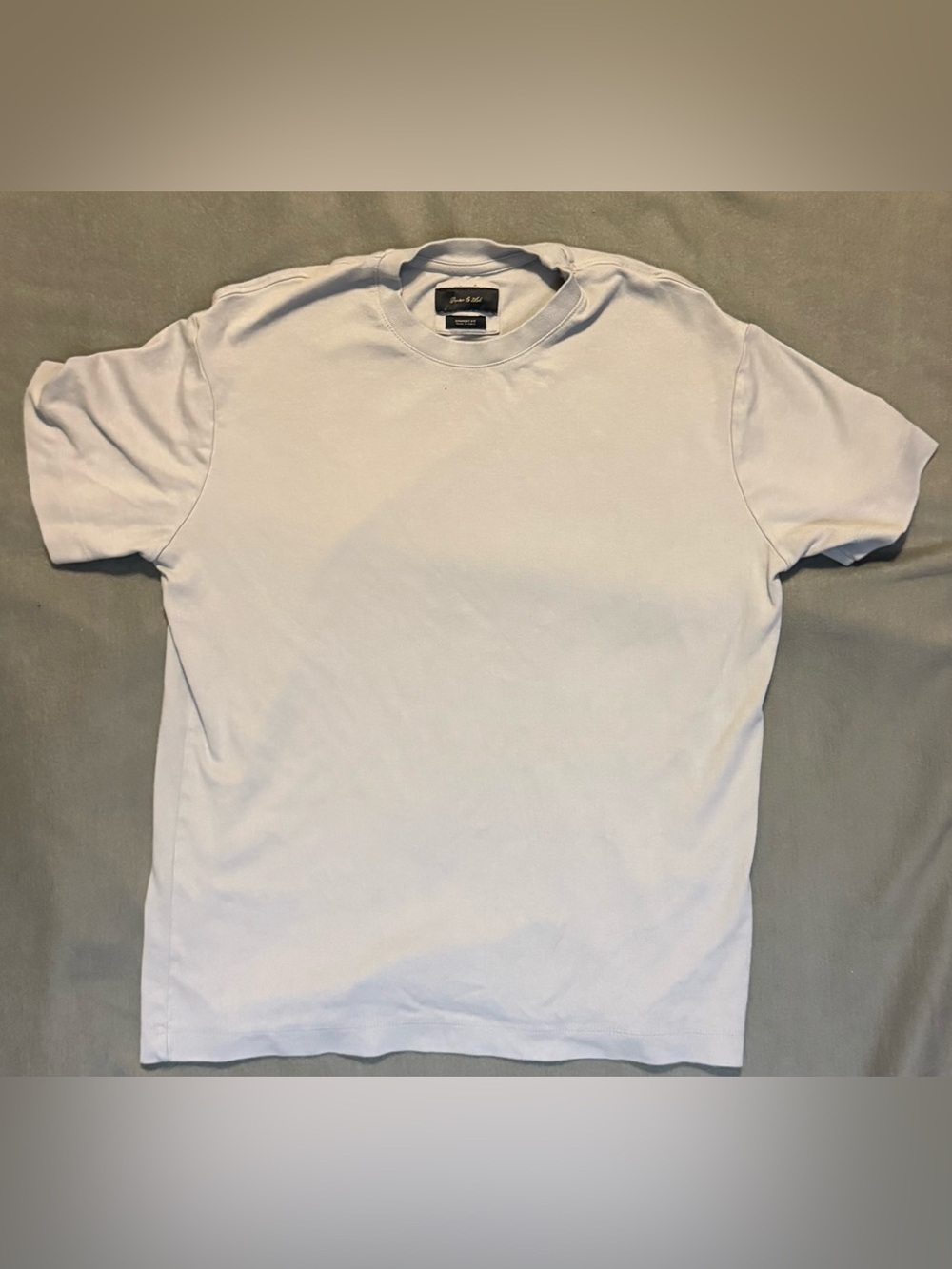 Classic White Crewneck T-Shirt - Unbranded